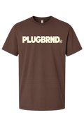 Plug Block Tee – Brown