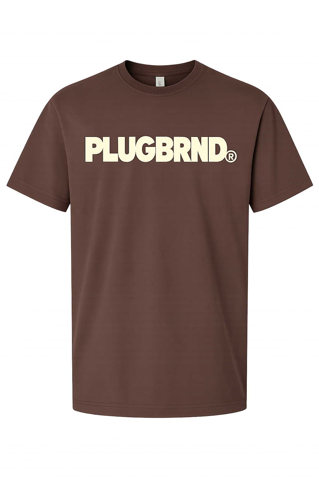 Plug Block Tee – Brown