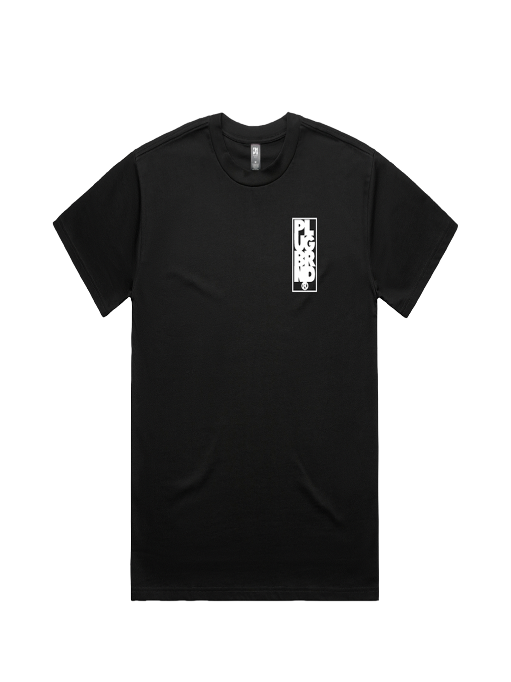 Plug Stack Tee – Black