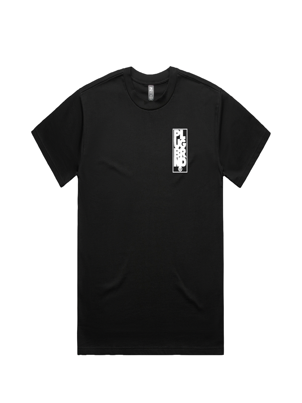Plug Stack Tee – Black