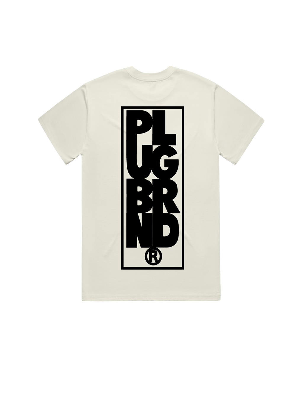 Plug Stack Tee – Cream
