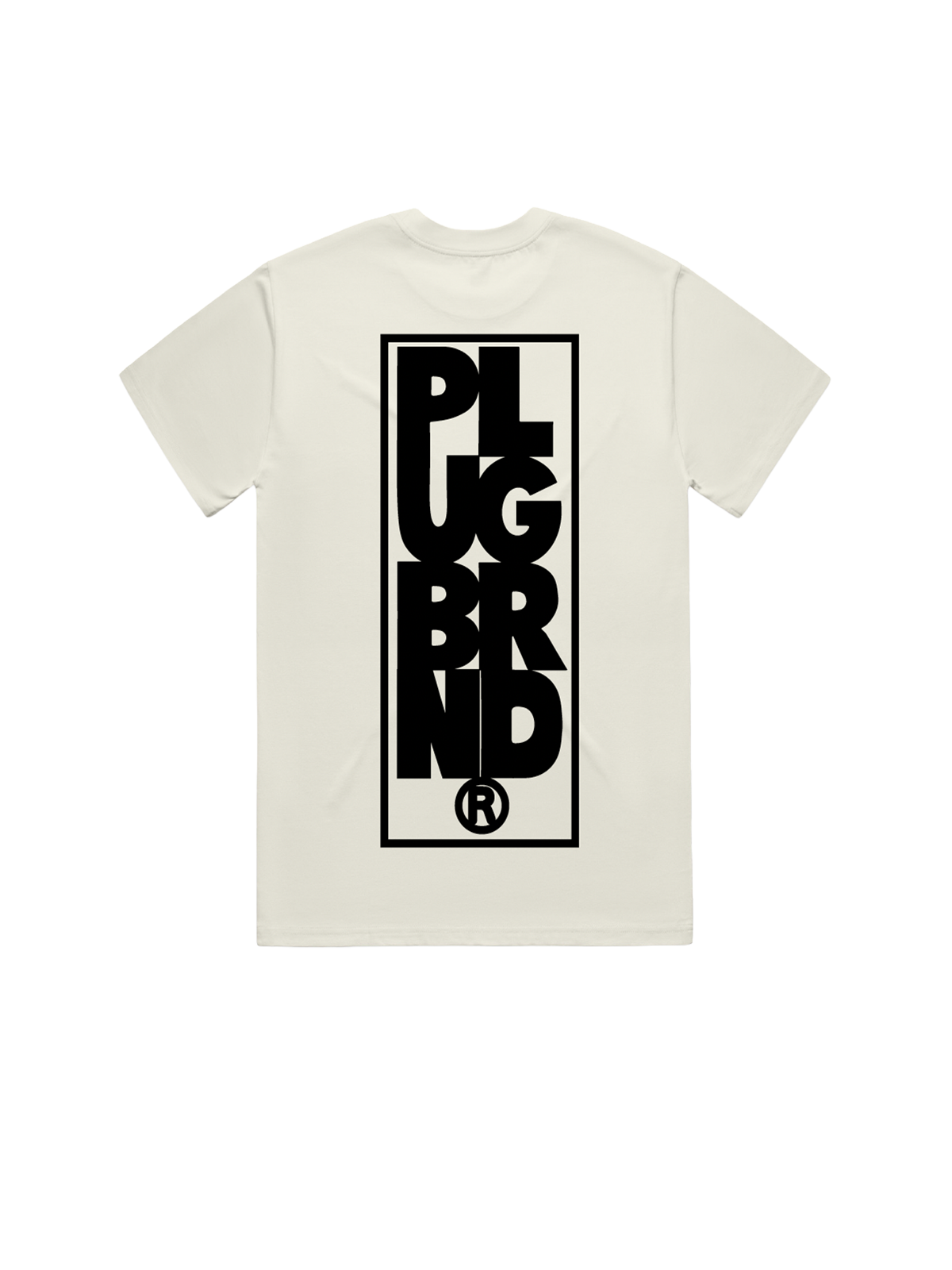 Plug Stack Tee – Cream