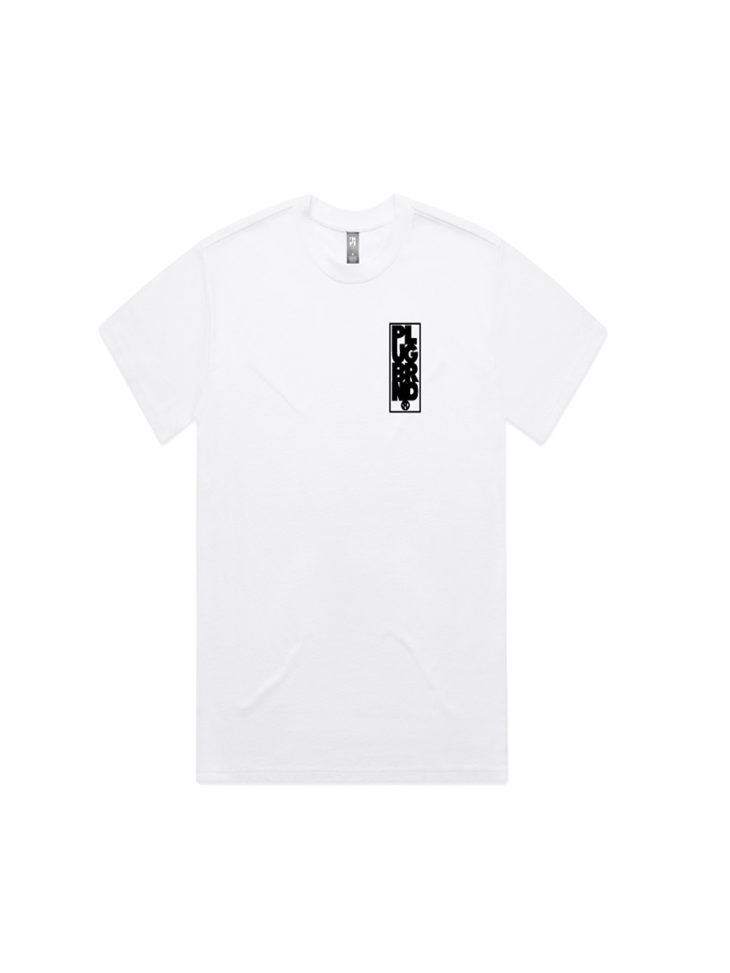 Plug Stack Tee – White