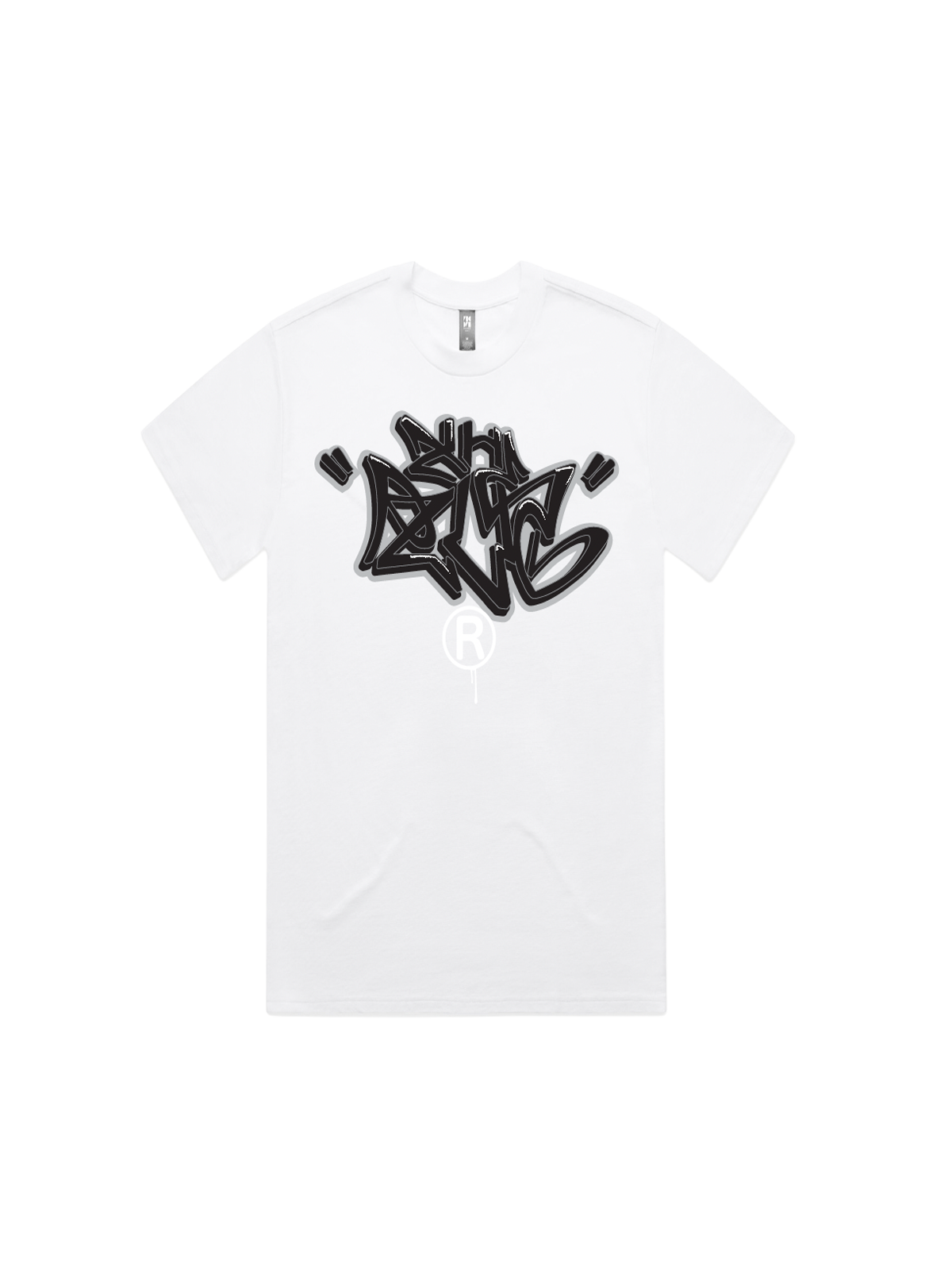 The Plug Tag Tee - White