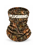 PLUGBRND® Forest Camo Neck Gaiter — Cream