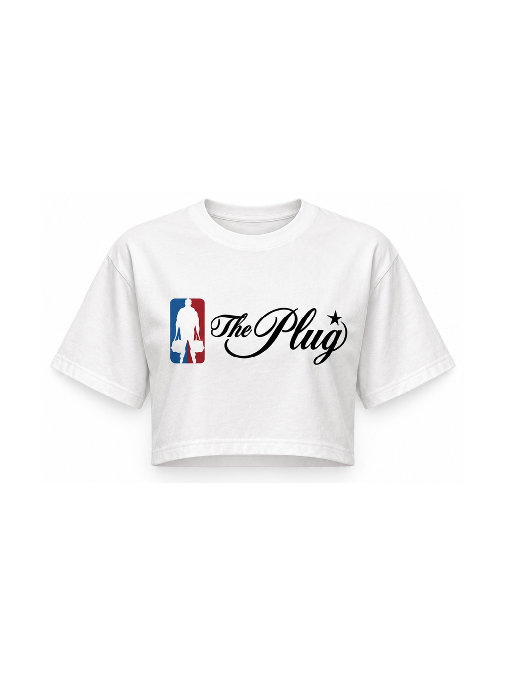 OG Plug Crop Tee – White