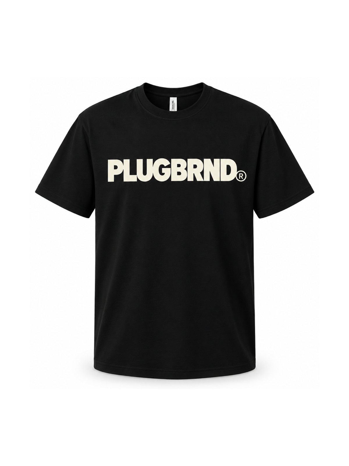 Plug Block Tee – Black
