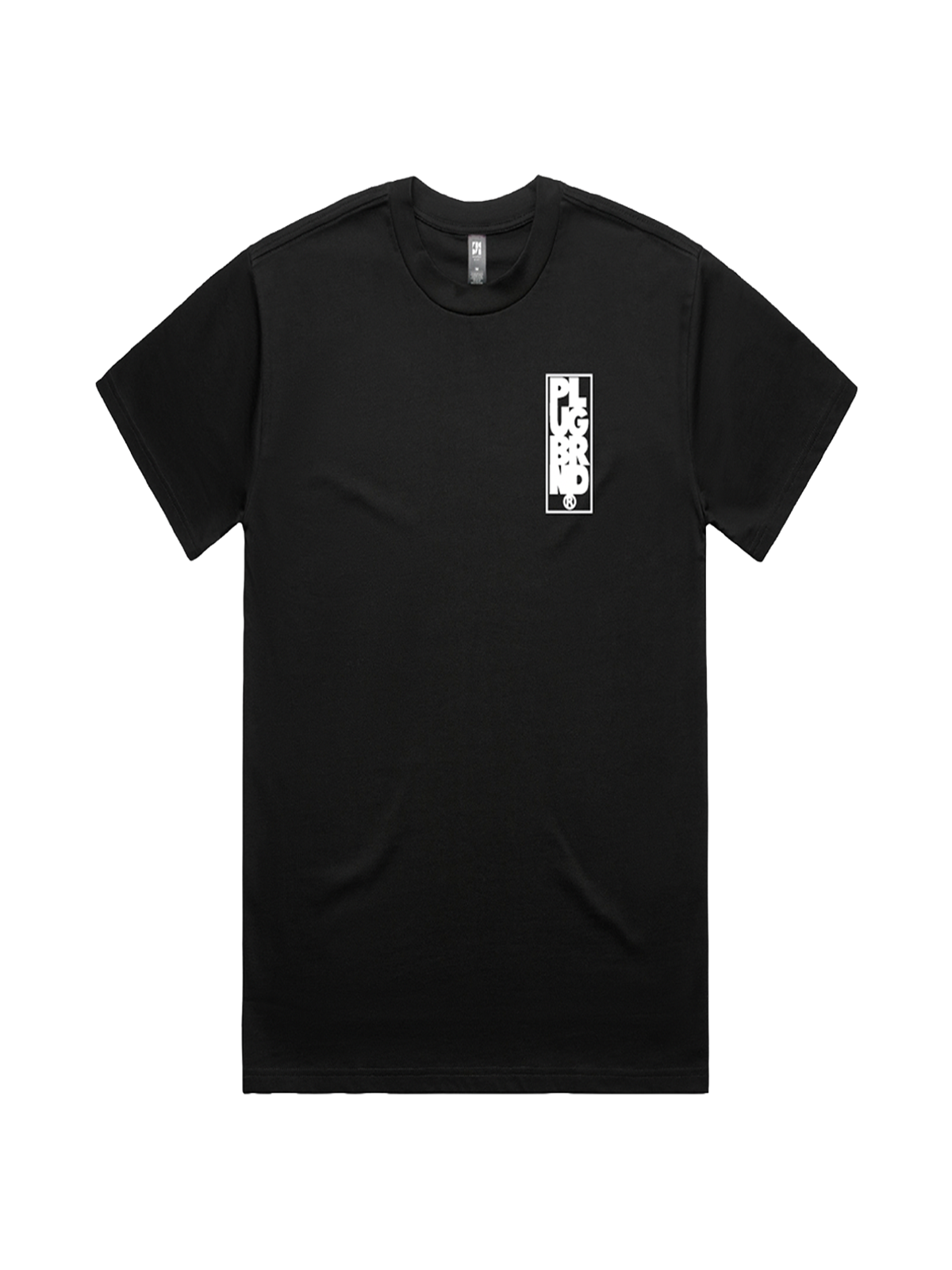 Plug Stack Tee – Black