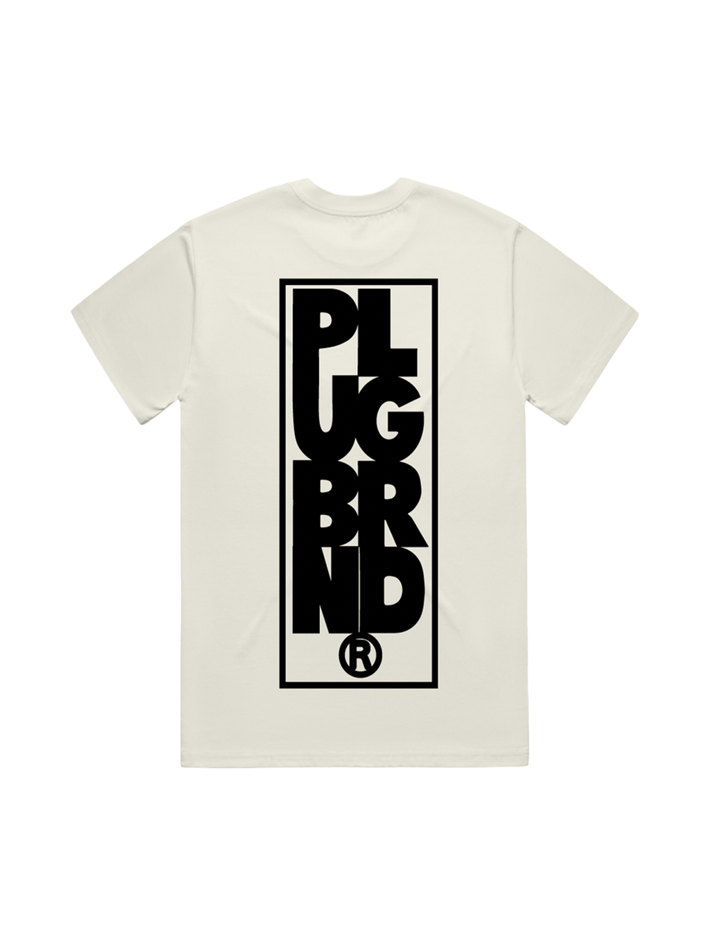 Plug Stack Tee – Cream