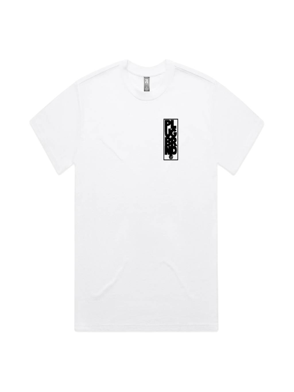 Plug Stack Tee – White