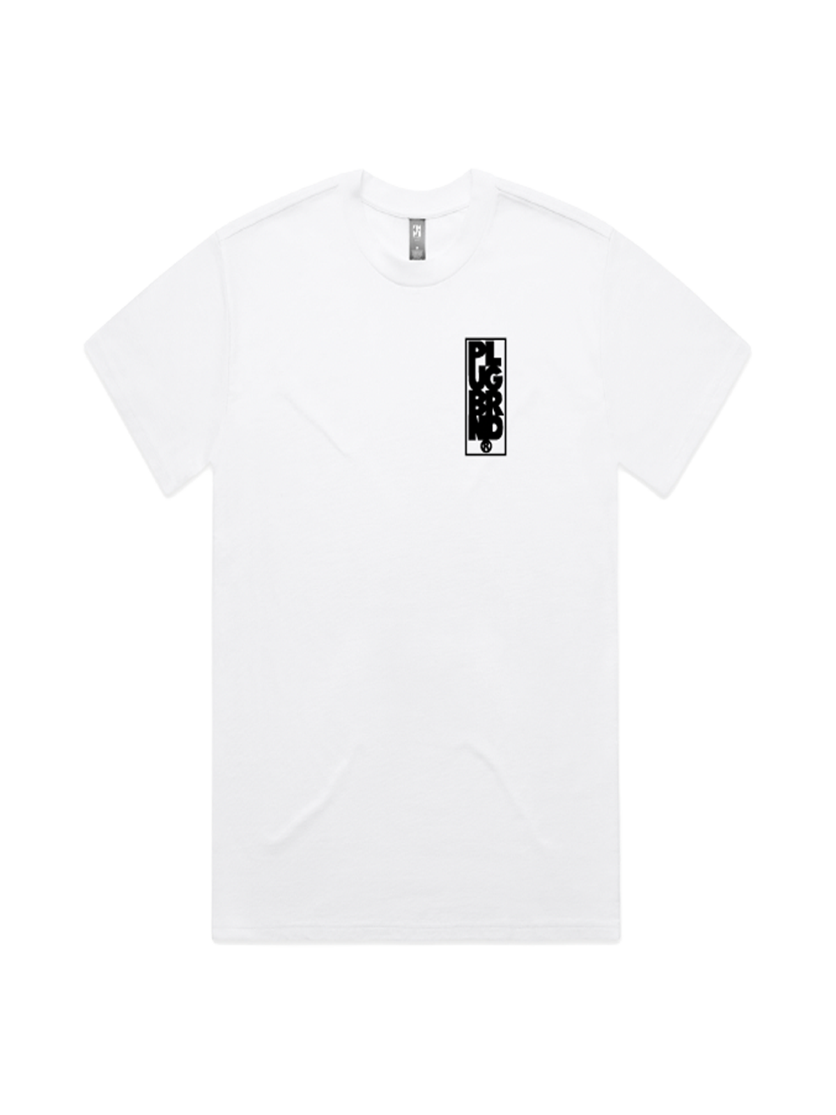 Plug Stack Tee – White