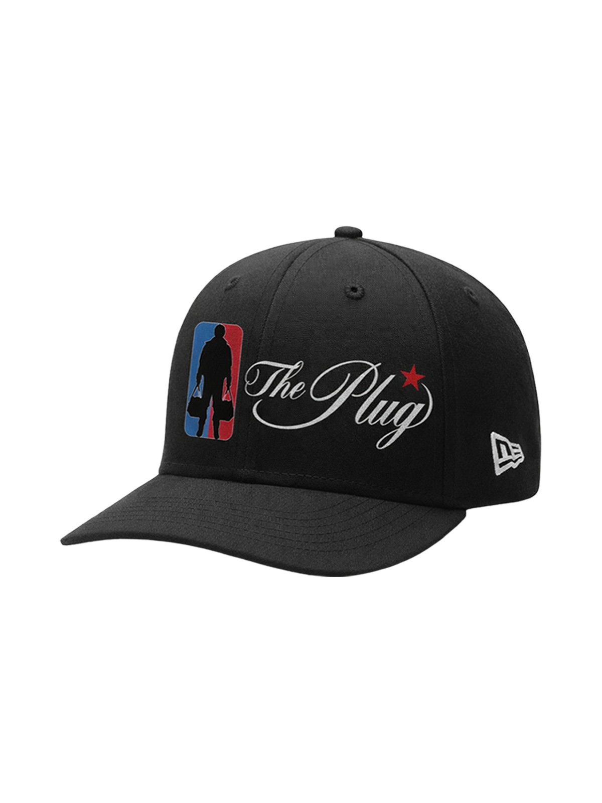 The Plug Script Logo Hat - Black